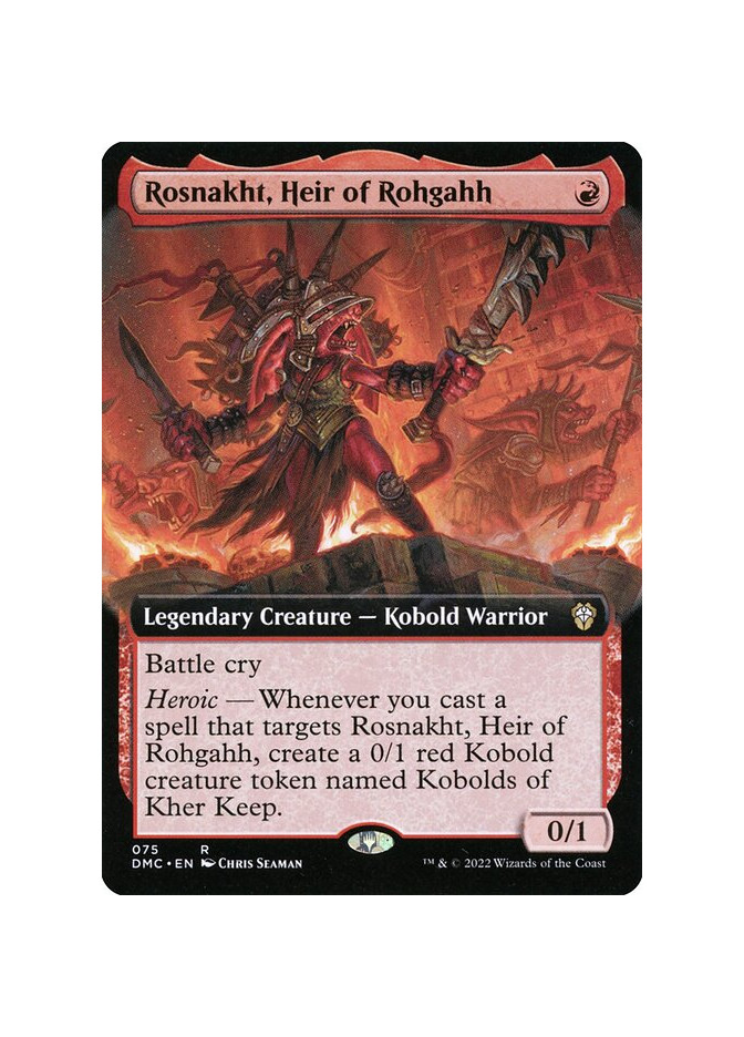 Rosnakht, Heir of Rohgahh - Foil