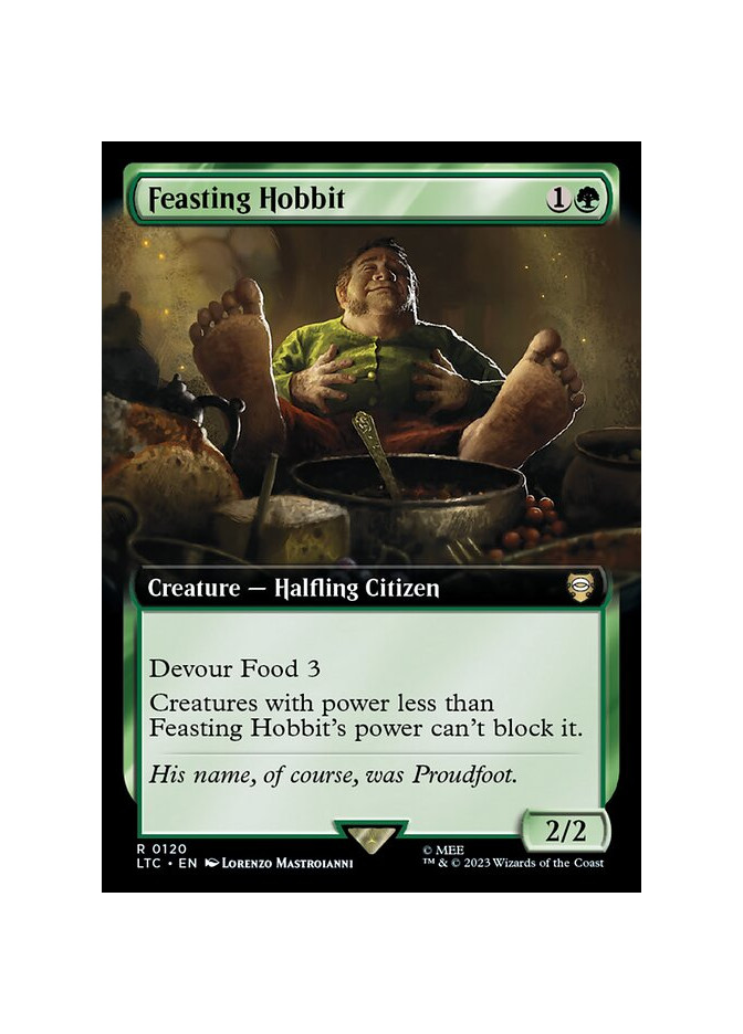 Feasting Hobbit