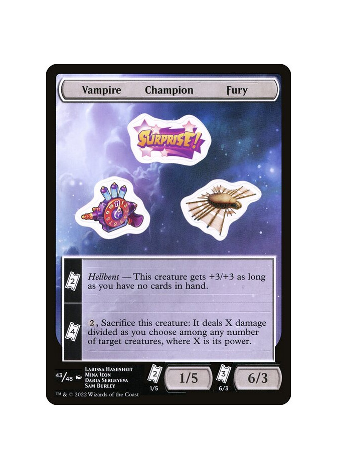 Vampire Champion Fury