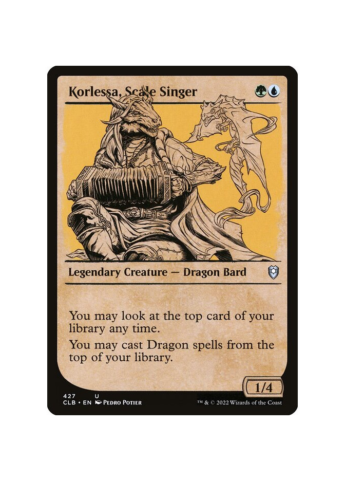 Korlessa, Scale Singer - Foil
