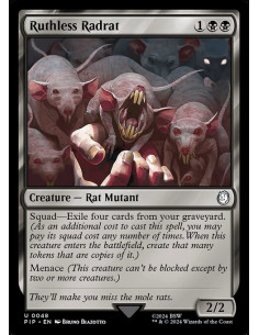 Ruthless Radrat - Foil
