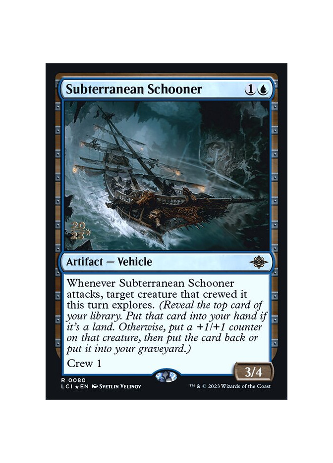 Subterranean Schooner - Foil