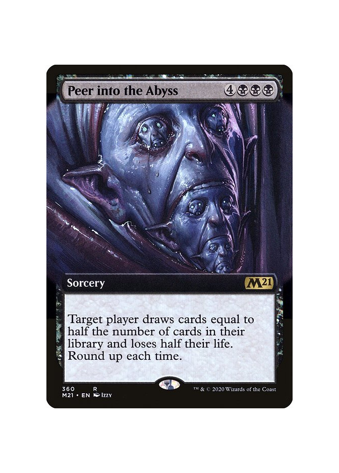 Peer into the Abyss - Foil