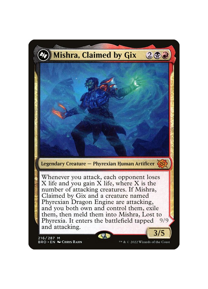 Mishra, Claimed by Gix - Foil