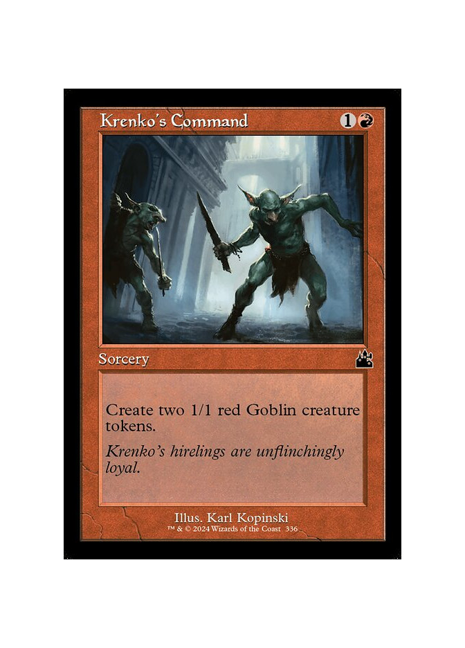 Krenko's Command - Foil