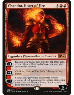 Chandra, Heart of Fire - Foil