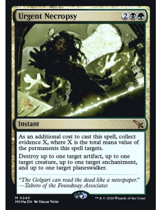 Urgent Necropsy - Foil