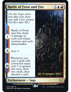 Battle of Frost and Fire - Foil
