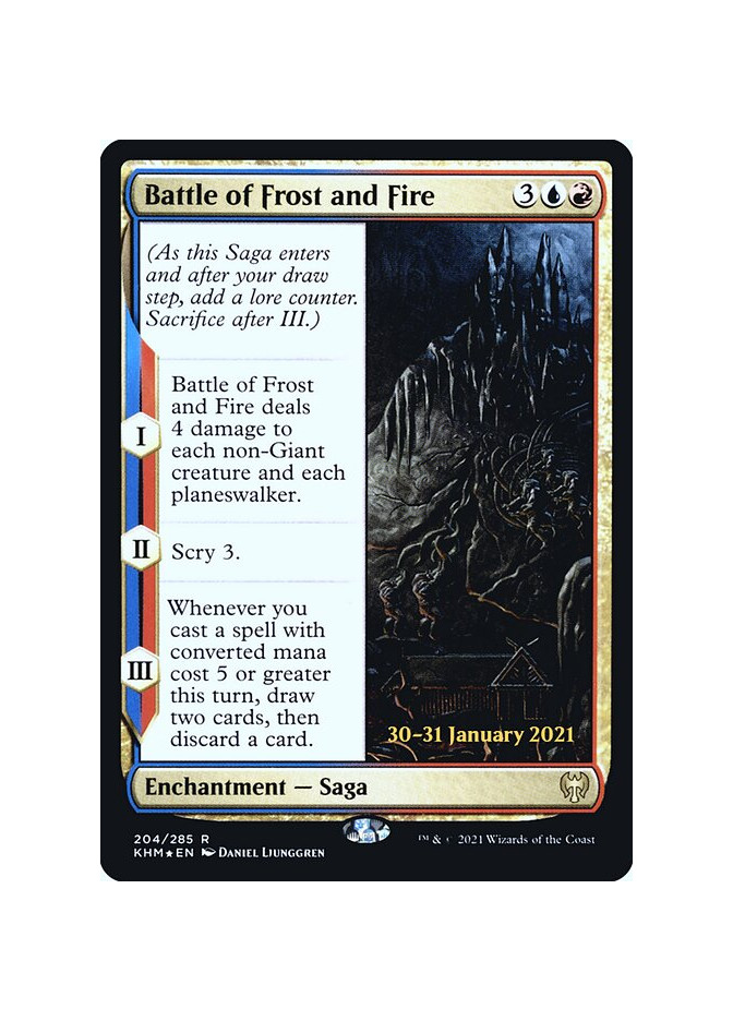 Battle of Frost and Fire - Foil