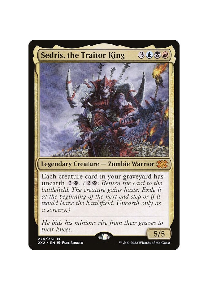 Sedris, the Traitor King