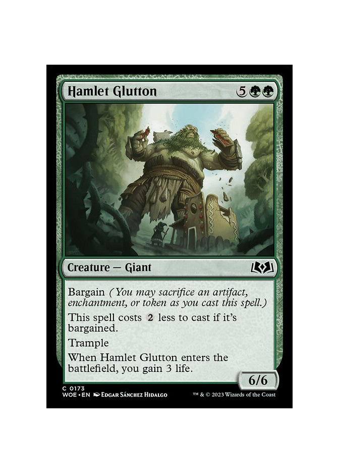 Hamlet Glutton - Foil