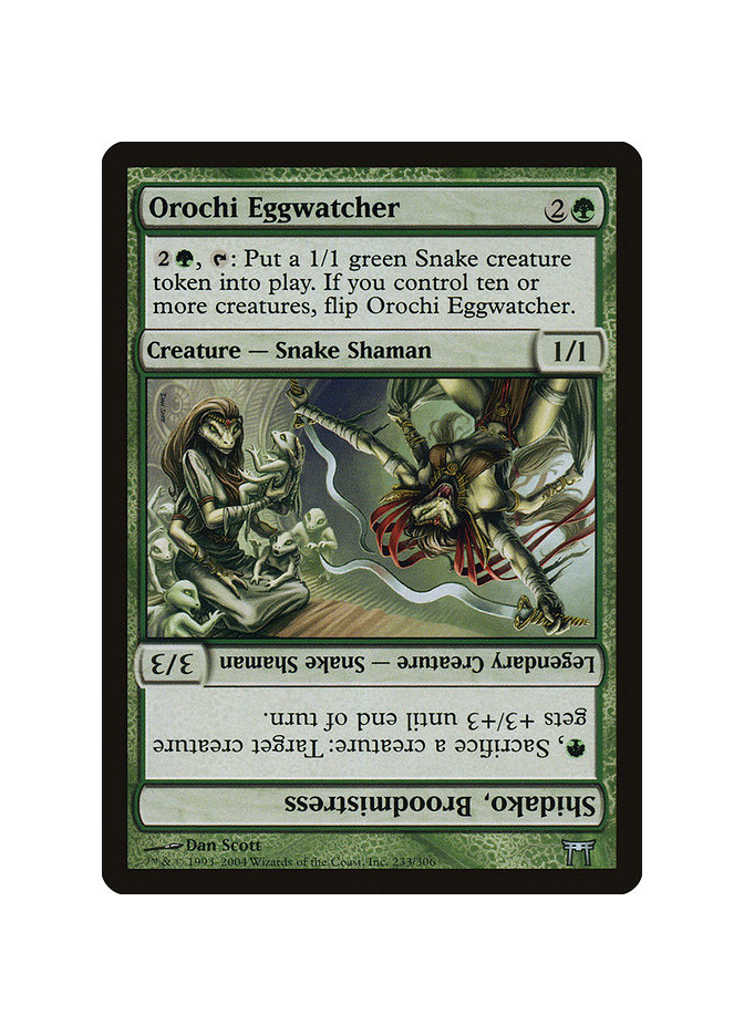 Orochi Eggwatcher // Shidako, Broodmistress - Foil