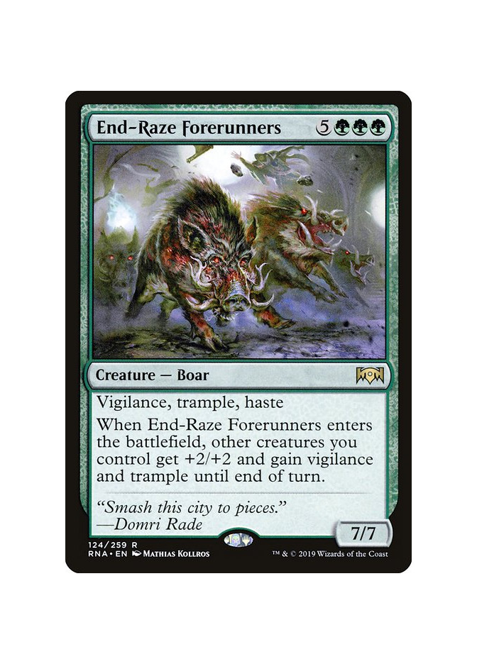 End-Raze Forerunners - Foil
