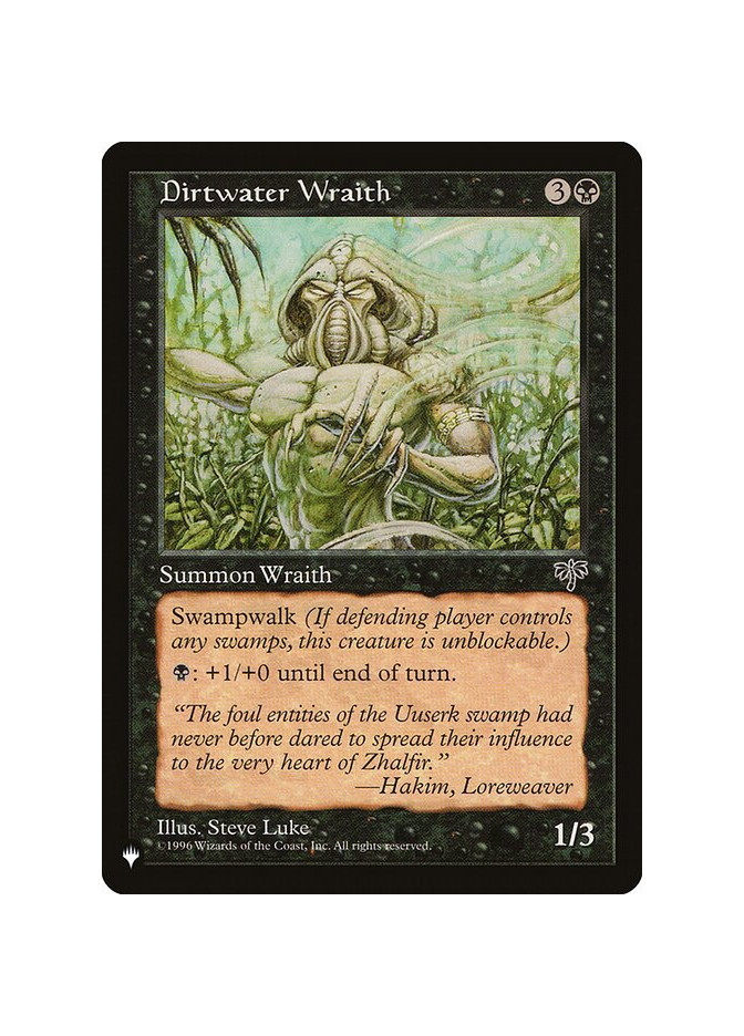 Dirtwater Wraith