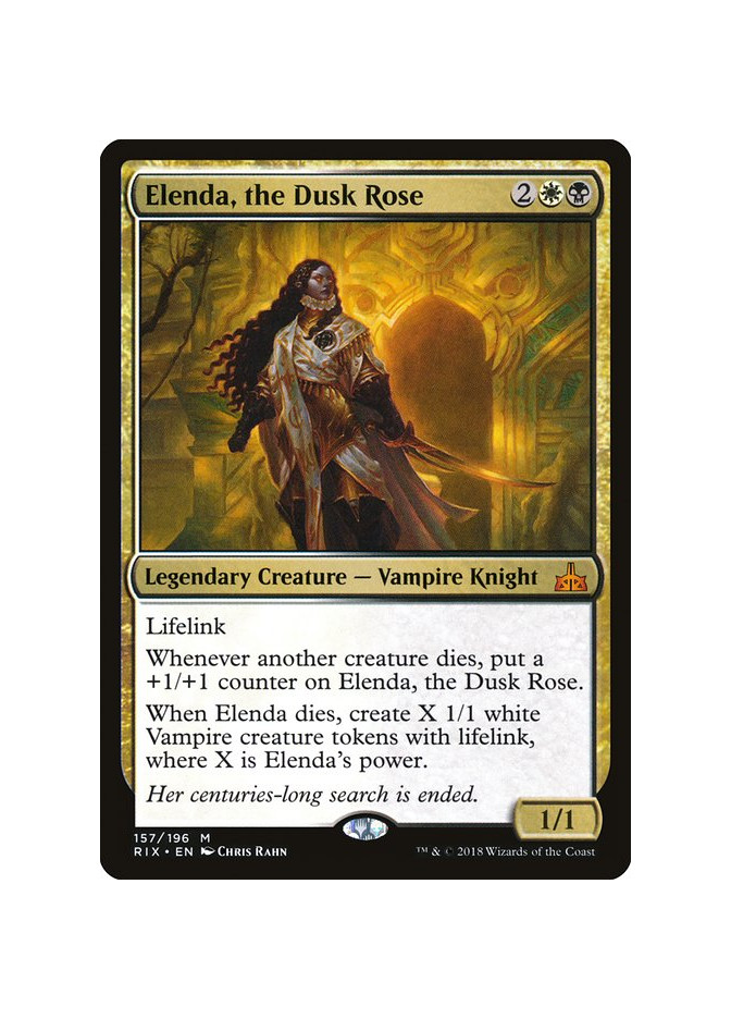 Elenda, the Dusk Rose - Foil