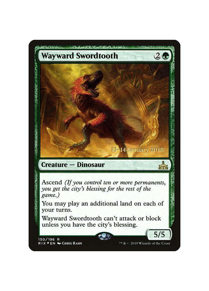 Wayward Swordtooth - Foil