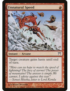 Unnatural Speed - Foil