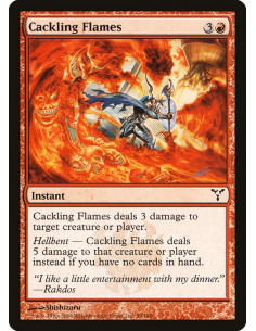 Cackling Flames - Foil