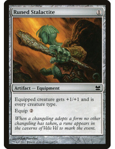 Runed Stalactite - Foil