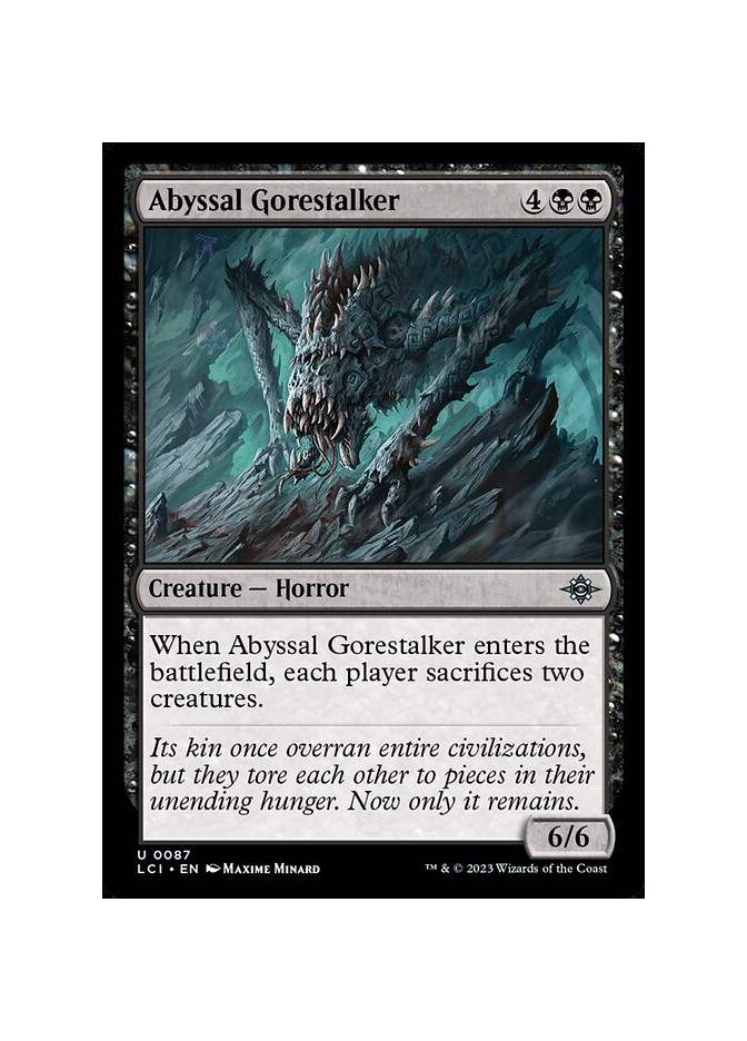 Abyssal Gorestalker - Foil