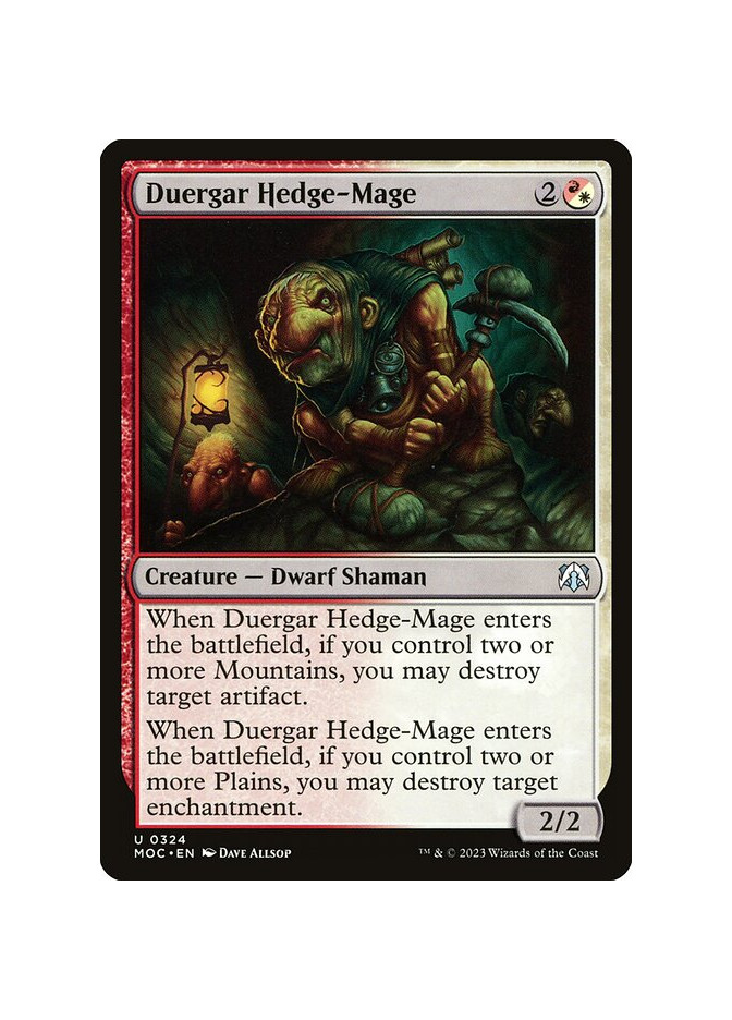 Duergar Hedge-Mage