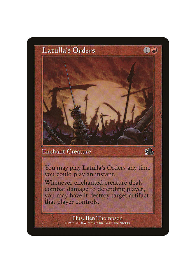 Latulla's Orders