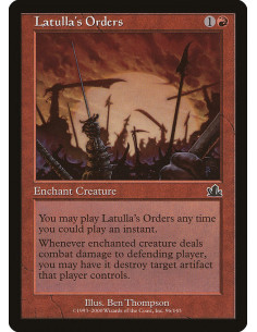 Latulla's Orders - Foil