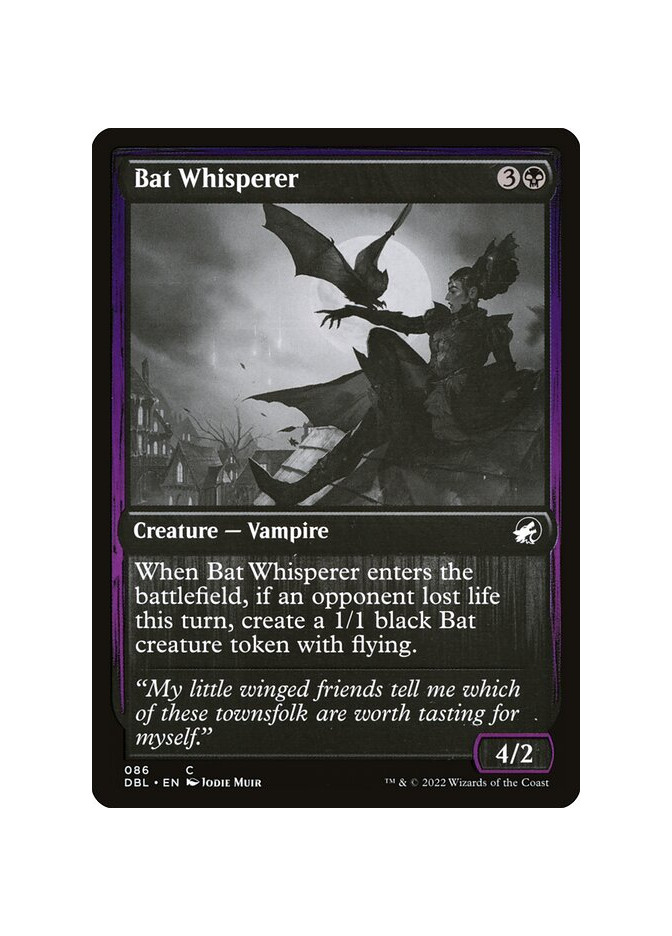 Bat Whisperer - Foil