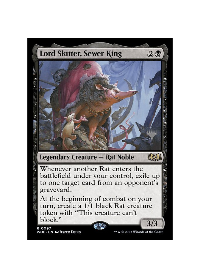 Lord Skitter, Sewer King - Foil