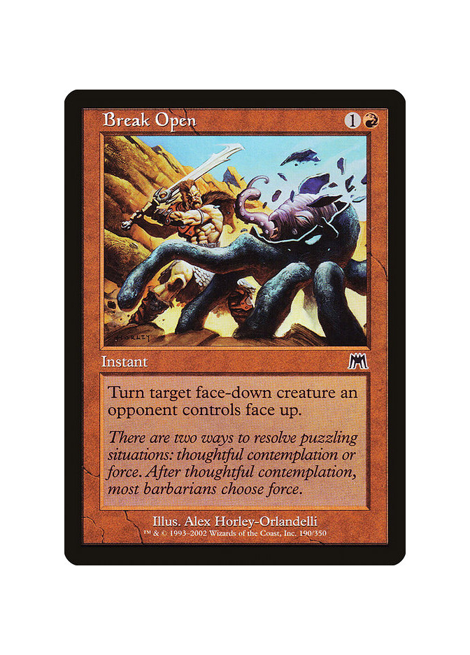 Break Open - Foil