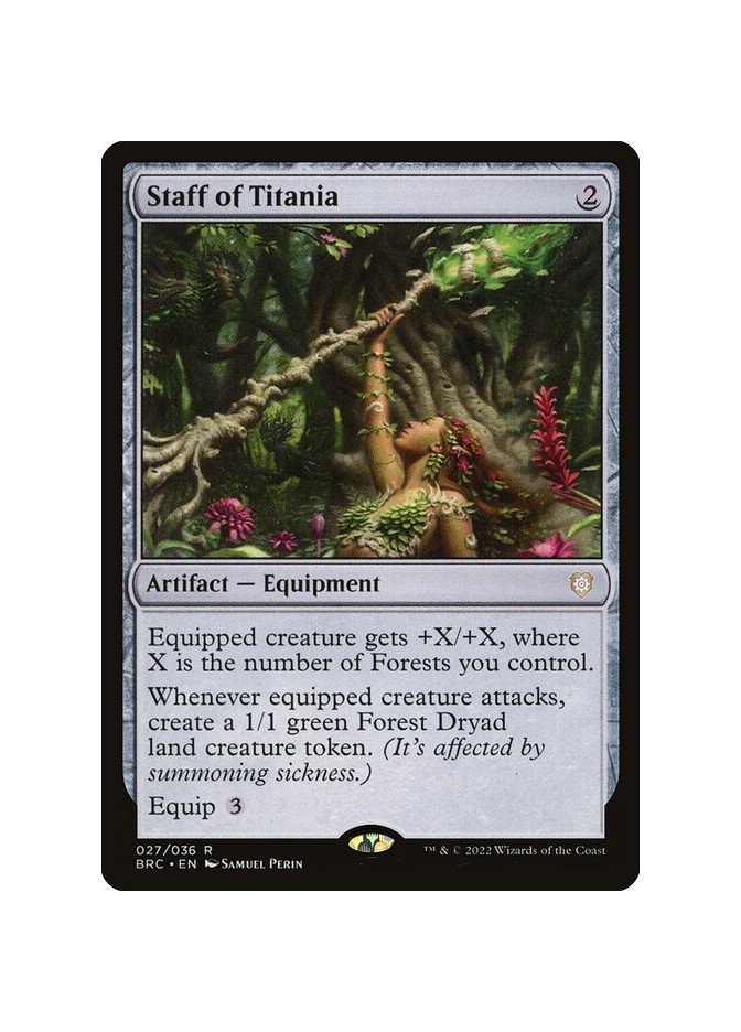 Staff of Titania - Foil