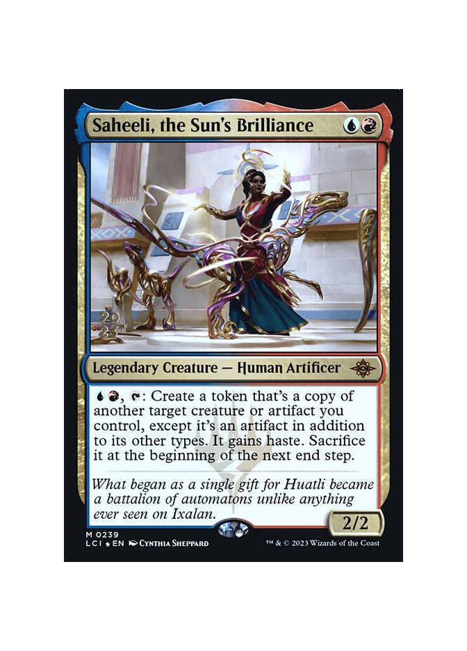 Saheeli, the Sun's Brilliance - Foil
