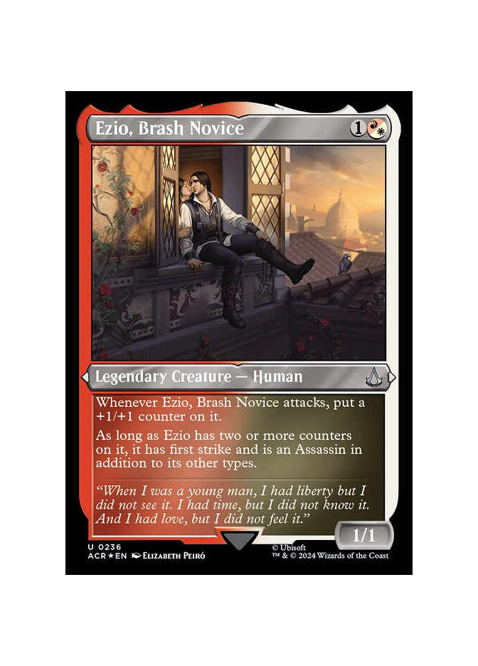 Ezio, Brash Novice - Foil