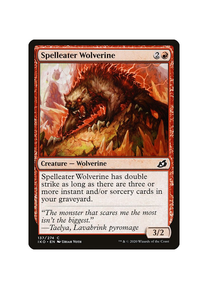 Spelleater Wolverine - Foil