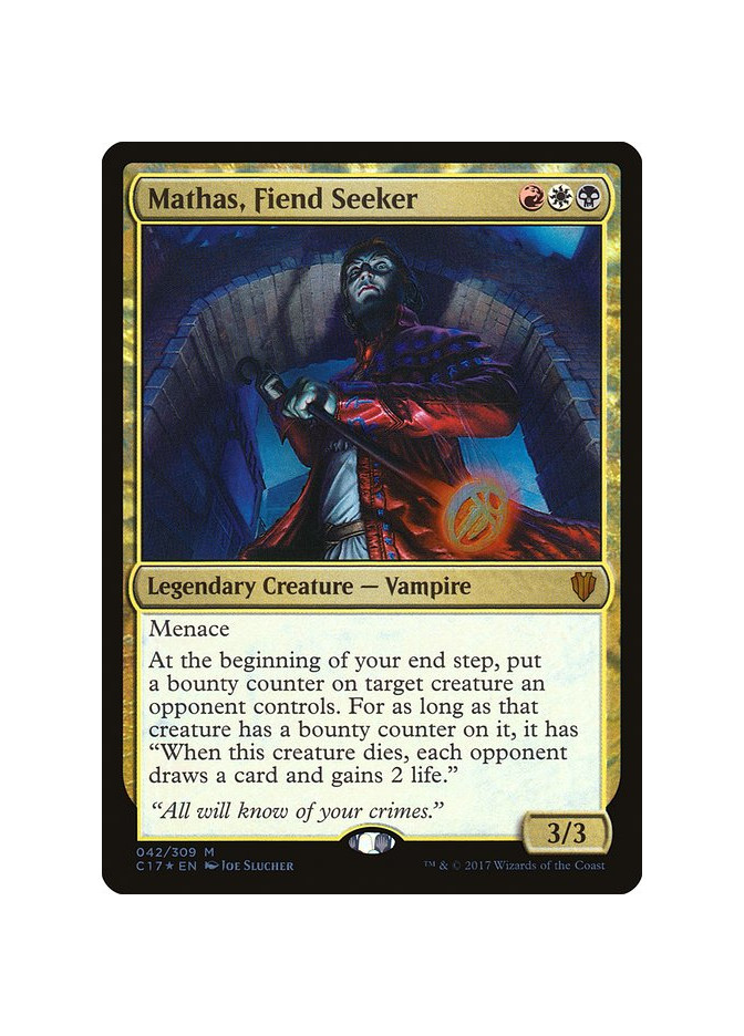 Mathas, Fiend Seeker - Foil