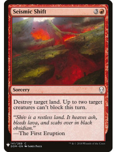 Seismic Shift