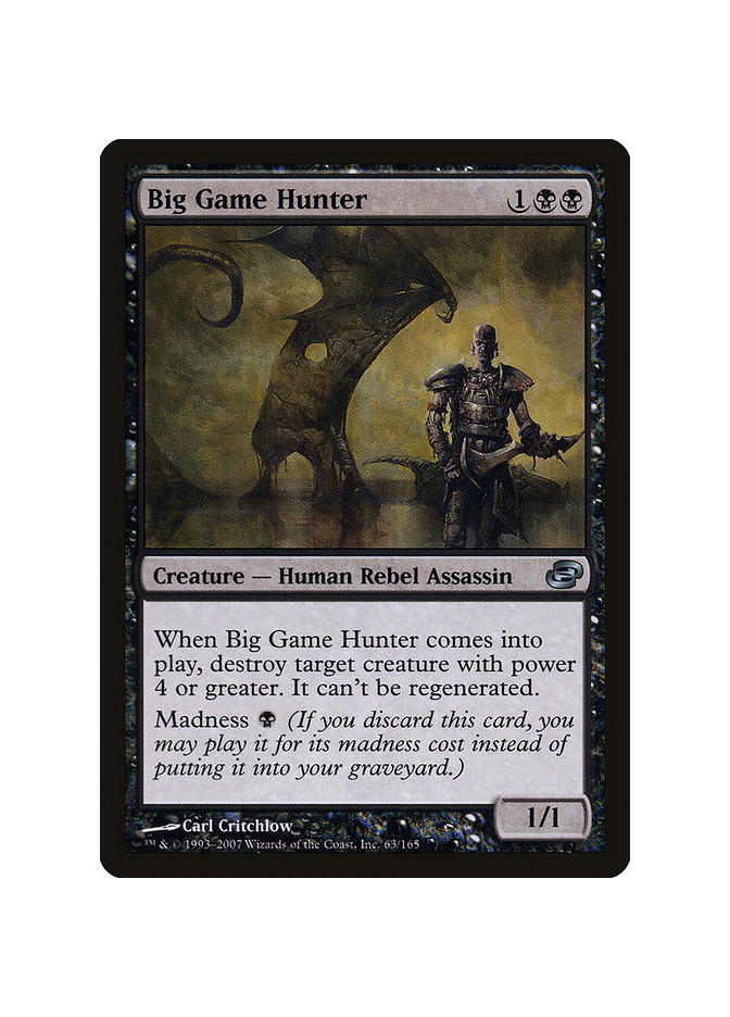Big Game Hunter