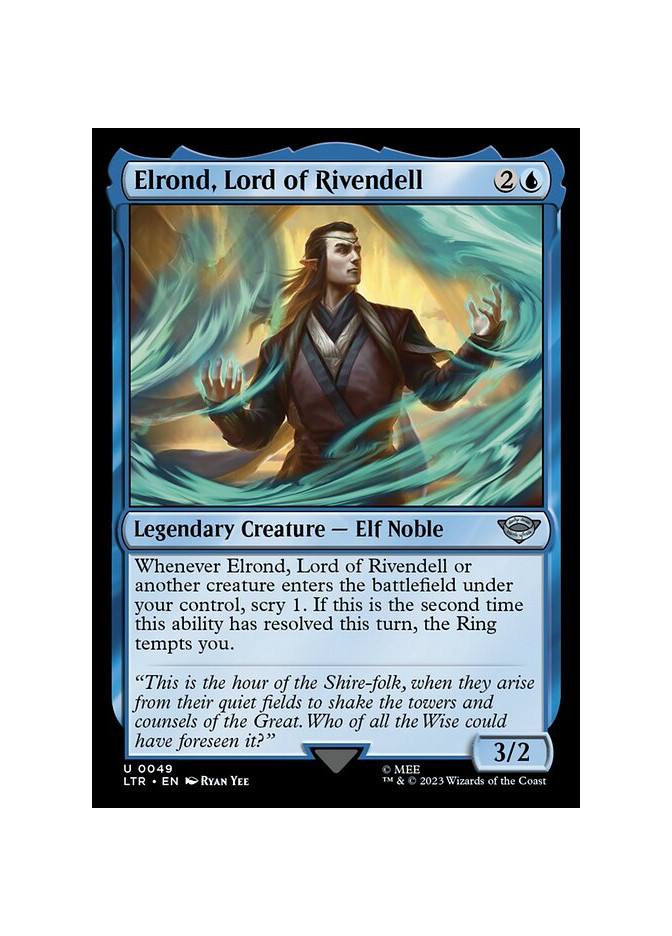 Elrond, Lord of Rivendell - Foil