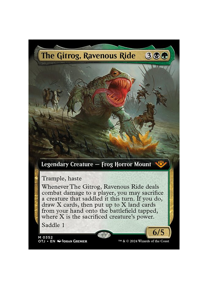 The Gitrog, Ravenous Ride - Foil
