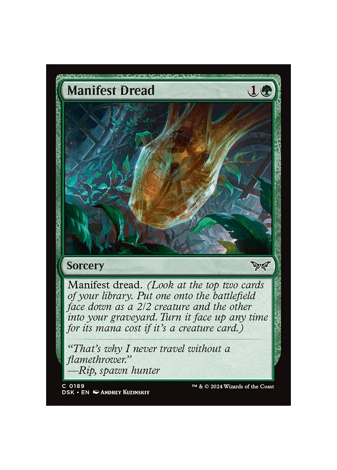 Manifest Dread - Foil