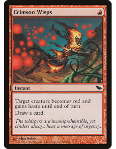 Crimson Wisps - Foil