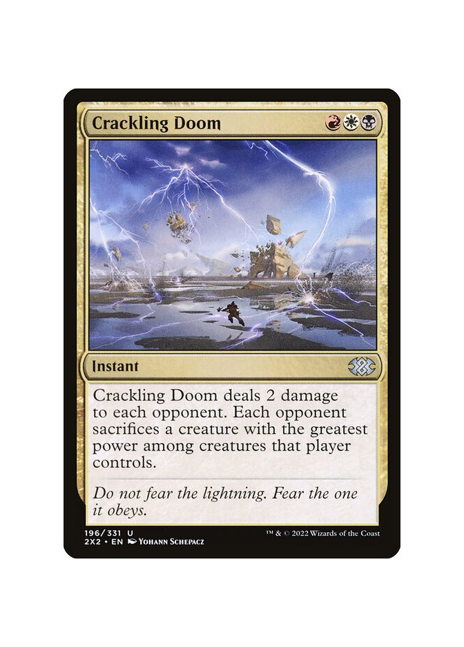 Crackling Doom - Foil