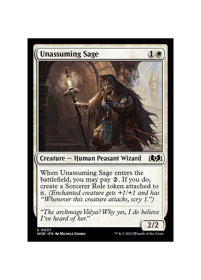Unassuming Sage - Foil