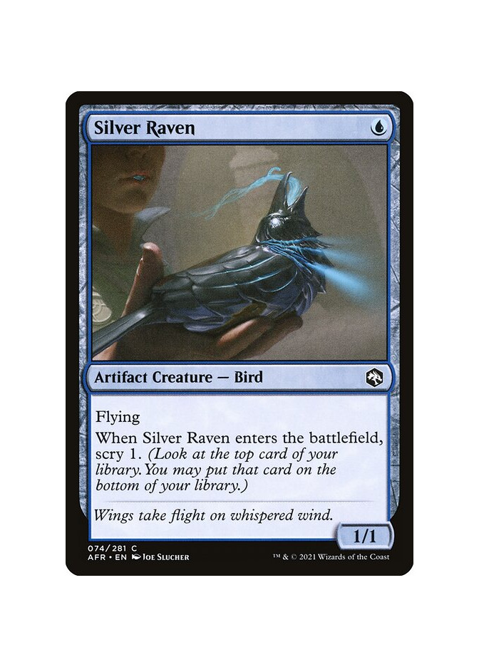 Silver Raven - Foil