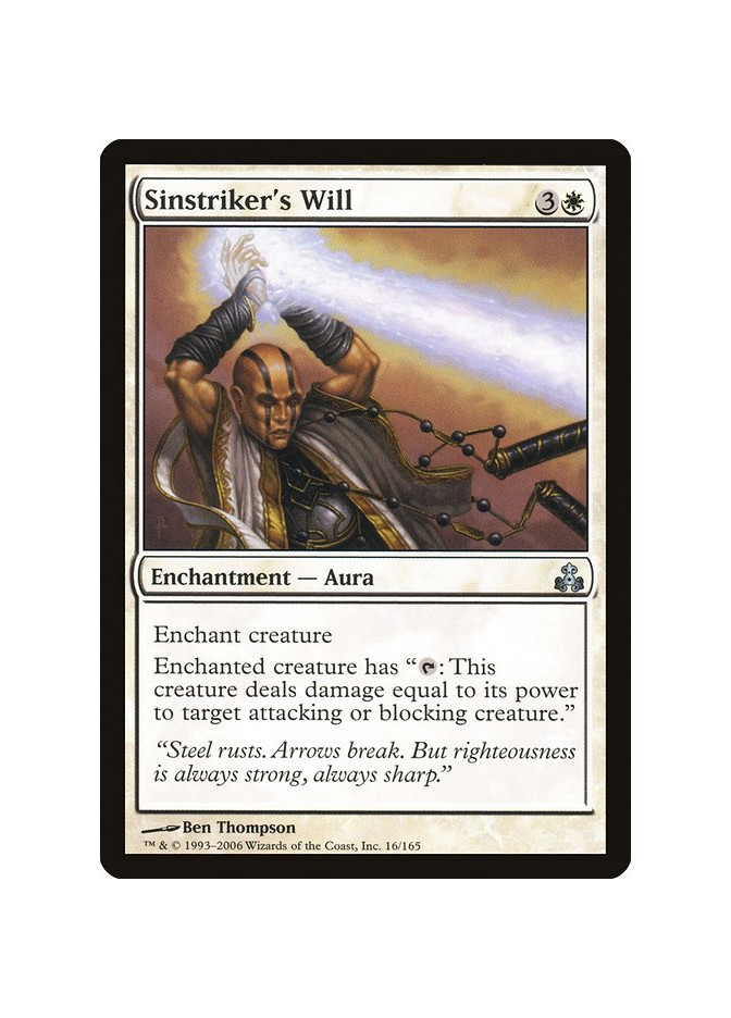 Sinstriker's Will