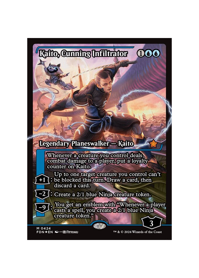 Kaito, Cunning Infiltrator - Foil