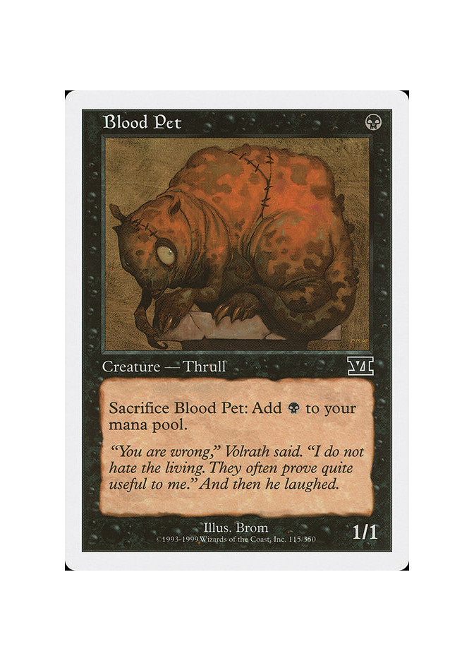 Blood Pet