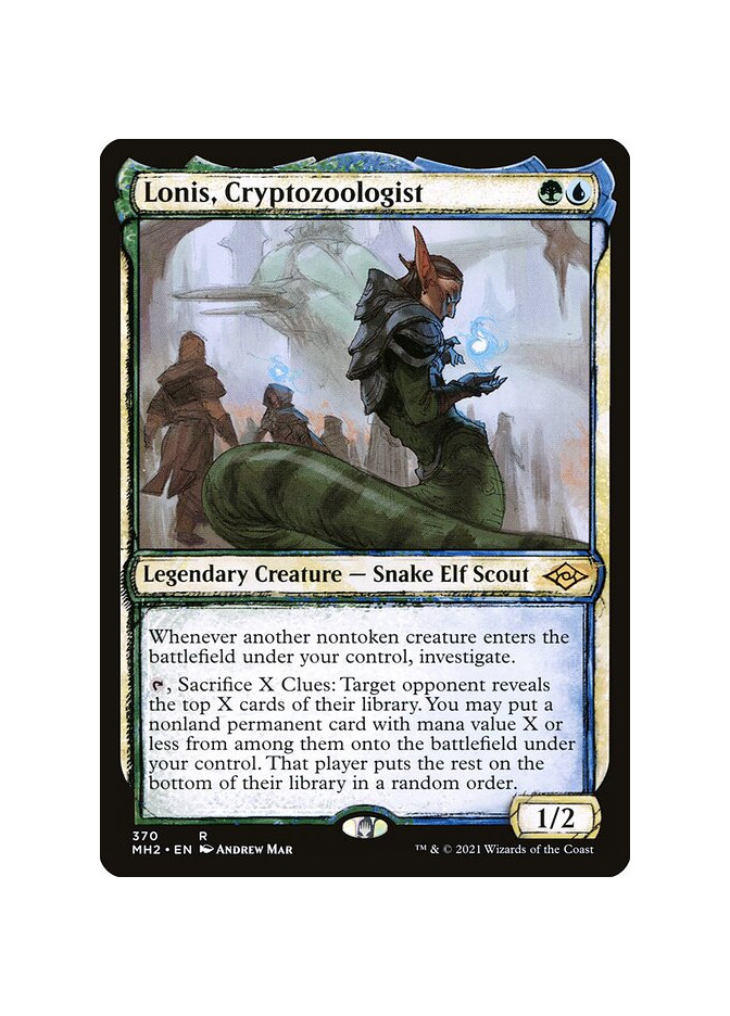 Lonis, Cryptozoologist