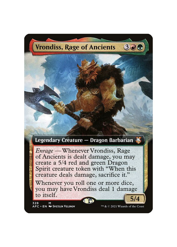 Vrondiss, Rage of Ancients