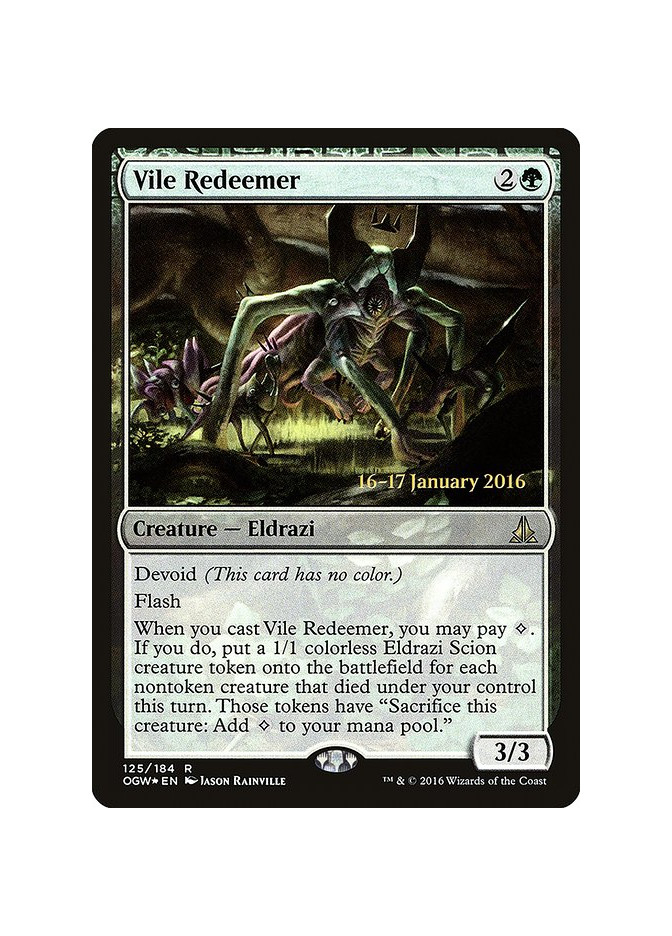 Vile Redeemer - Foil